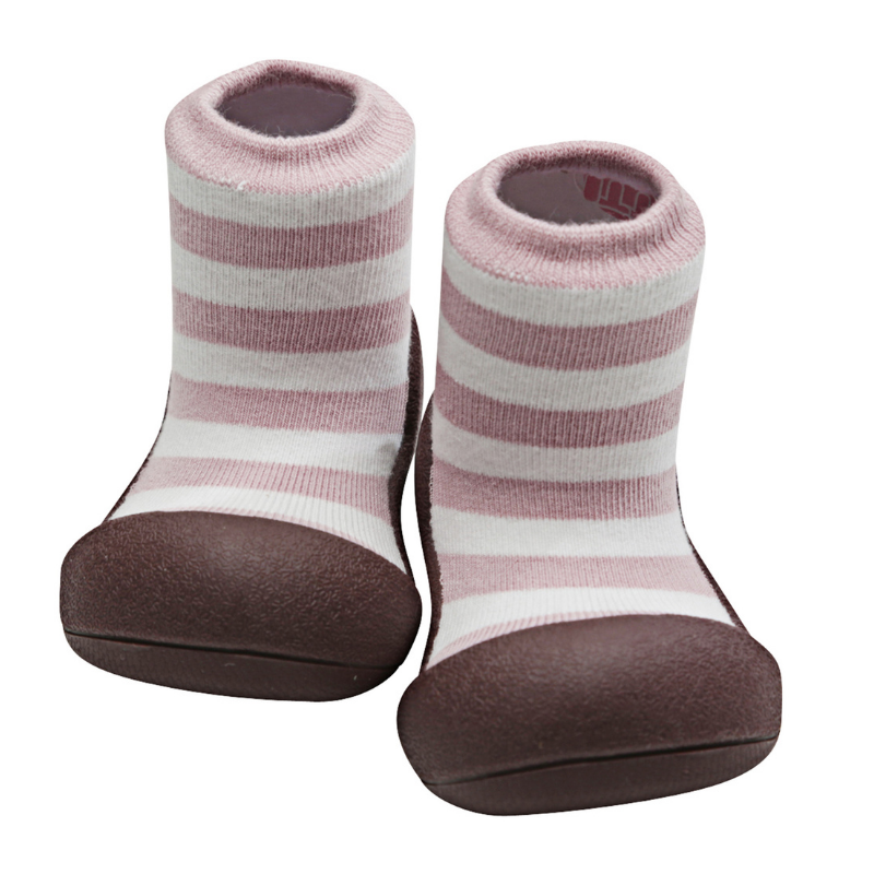 Attipas Functional Baby Shoes Prewalker Shoes - Natural Herb Pink