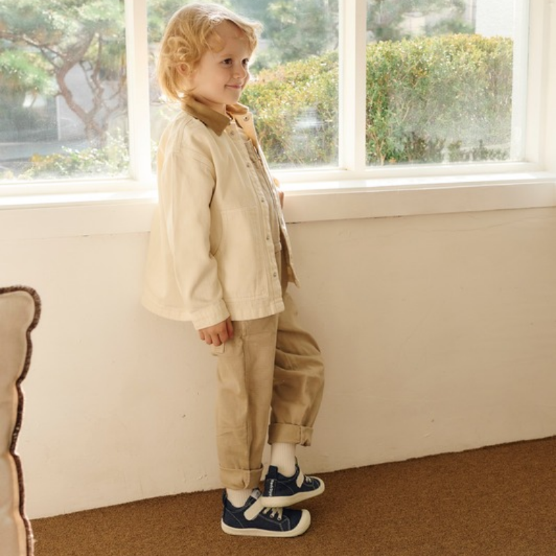 Denim Skin Shoes Deep Blue