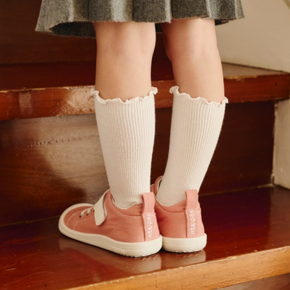Denim Skin Shoes Pink