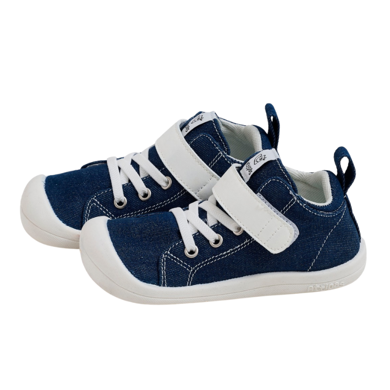 Denim Skin Shoes Deep Blue