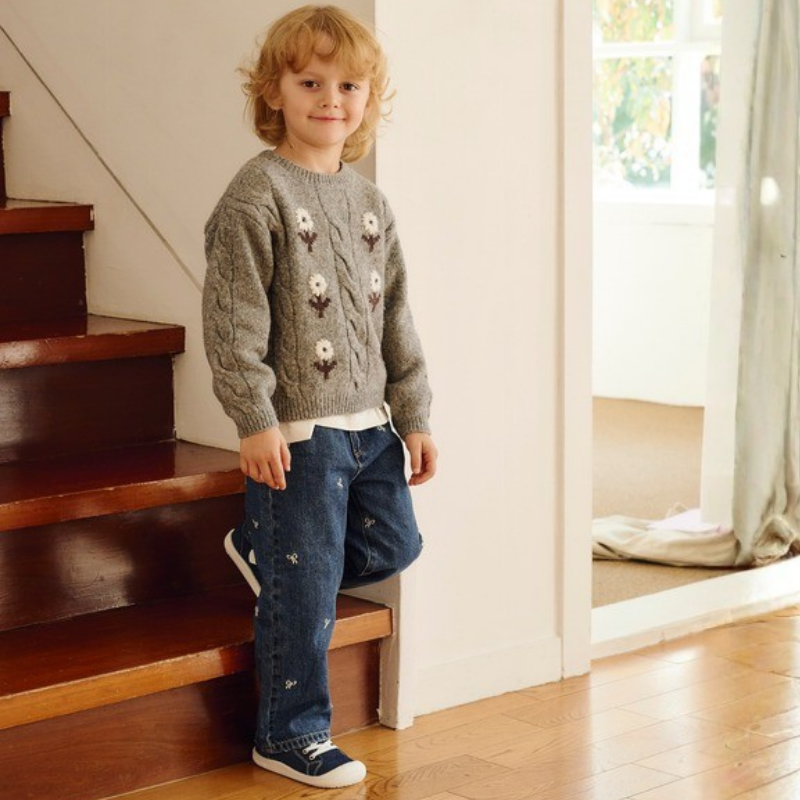 Denim Skin Shoes Deep Blue