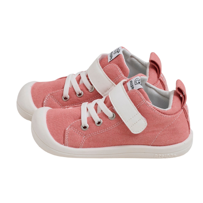 Denim Skin Shoes Pink