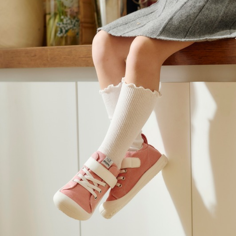 Denim Skin Shoes Pink