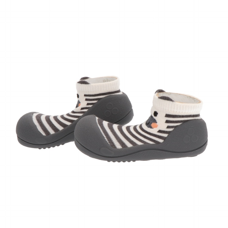 Nature Friends Zebra Charcoal