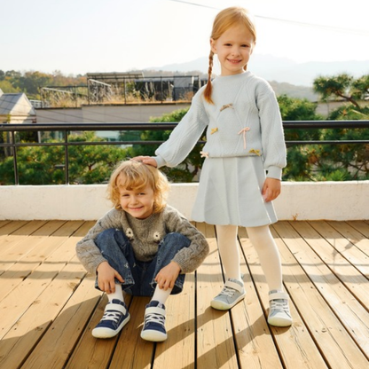 Denim Skin Shoes Light Blue