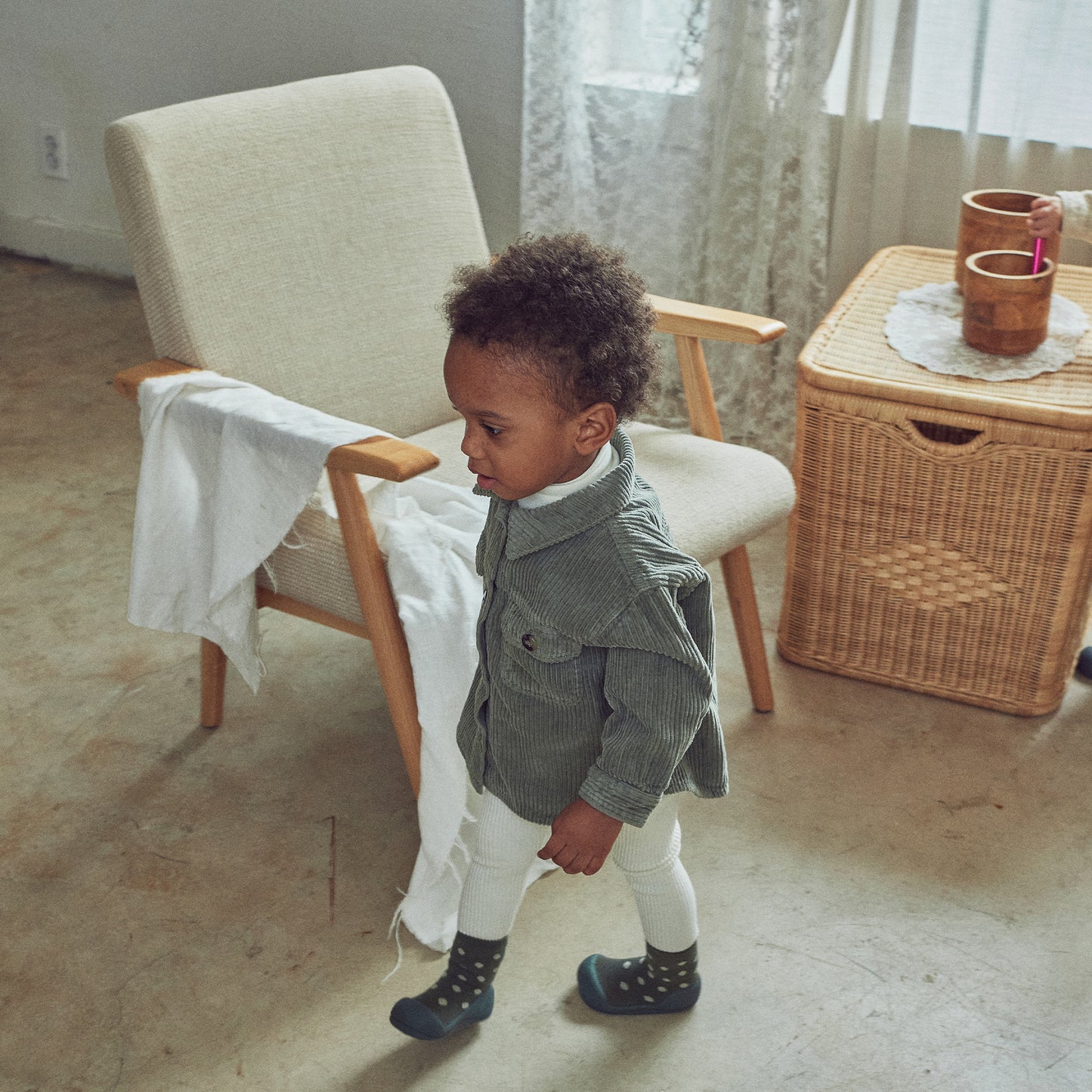 Dot Dot Khaki